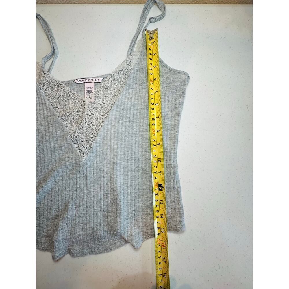 Victoria’s Secret Y2K Lace Trim Soft Babydoll Adjustable Camisole Tank Top XS - Picture 5 of 12